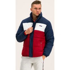 Kurtka puchowa Fila Pelle 687241. Niebieskie kurtki męskie Fila, m, bez wzorów, z poliesteru, bez kaptura. W wyprzedaży za 399,00 zł.