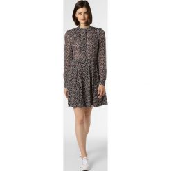 Calvin Klein - Sukienka damska, czarny. Czarne sukienki damskie Calvin Klein, bez wzorów, bez kołnierzyka, bez rękawów, rozkloszowane. Za 499,95 zł.