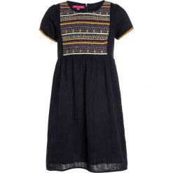 Sukienki dziewczęce letnie: Derhy ANOUCHKA ROBE PLASTRON BRODE Sukienka letnia marine