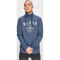 Blend - Bluza. Szare bluzy męskie Blend, m, z nadrukiem, z bawełny, z kapturem, bez rękawów, bez kaptura. W wyprzedaży za 59,90 zł.