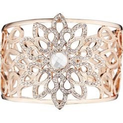 Bransoletki damskie: Pozłacana bransoletka z kryształkami Swarovski