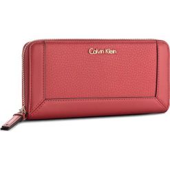Portfele damskie: Duży Portfel Damski CALVIN KLEIN - Carri3 Large Ziparound K60K602087 635