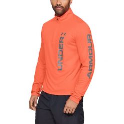 Under Armour Speed Stride Split Koszulka Pomarańczowy. Pomarańczowe podkoszulki męskie Under Armour, s, z nadrukiem, z poliesteru, bez kołnierzyka, z długim rękawem, długie. Za 257,95 zł.