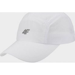 Czapka z daszkiem damska CAD001 - biały. Białe czapki damskie w paski. W wyprzedaży za 44,99 zł.