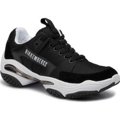 Sneakersy BIKKEMBERGS - Low Top Lace Up B4BKM0040 Black. Czarne sneakersy męskie Bikkembergs, bez zapięcia. W wyprzedaży za 559,00 zł.