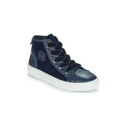 Buty Pataugas Zally. Niebieskie trampki i tenisówki damskie marki Pataugas, bez wzorów, bez zapięcia. Za 511,20 zł.