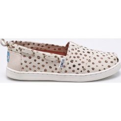 Toms - Tenisówki dziecięce. Szare buty chłopięce sportowe marki Toms, z materiału. Za 159,90 zł.
