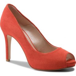 Szpilki EVA MINGE - Gava 3G 18GR1372415ES 108. Czerwone szpilki Eva Minge, bez wzorów, ze skóry, eleganckie, bez obcasa, na obcasie, bez zapięcia. W wyprzedaży za 249,00 zł.