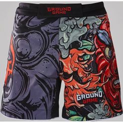 Spodenki i szorty męskie: Ground Game Sportswear Spodenki MMA Tengu szare r. XL
