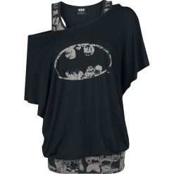 Batman Bat Signal Koszulka damska czarny. Czarne t-shirty damskie marki Batman, l, z motywem z bajki. Za 121,90 zł.