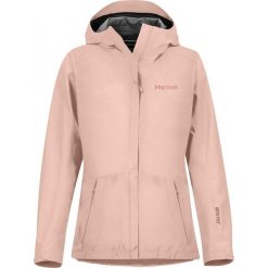 Marmot kurtka damska Minimalist (36120) S różowa. Różowe kurtki sportowe damskie Marmot, s, bez wzorów, z gore-texu, krótkie, bez kaptura, wspinaczkowe, gore-tex. W wyprzedaży za 849,00 zł.