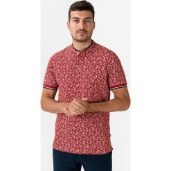 Jack & Jones Win Blu. Polo Koszulka Czerwony. Czerwone podkoszulki męskie Jack & Jones, s, bez wzorów, z bawełny, bez rękawów. Za 109,95 zł.