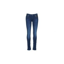 Jeansy slim fit Le Temps des Cerises 316 PENA. Niebieskie jeansy damskie marki Le Temps Des Cerises, bez wzorów, z jeansu. Za 423,20 zł.