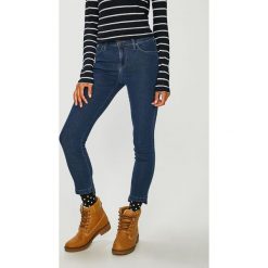 Lee - Jeansy Scarlett. Niebieskie jeansy damskie skinny marki Lee, l, z elastanu. Za 299,90 zł.