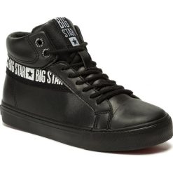 Sneakersy BIG STAR - EE274355 Black. Czarne półbuty damskie BIG STAR, ze skóry ekologicznej. W wyprzedaży za 129,00 zł.