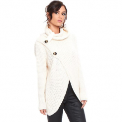 Kardigan "Stone" w kolorze beżowym. Brązowe kardigany damskie marki Cosy Winter, s, ze splotem. W wyprzedaży za 181,95 zł.