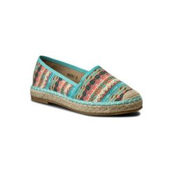 JENNY FAIRY WS56700-1. Niebieskie espadryle damskie Jenny Fairy, bez wzorów, z materiału, bez obcasa. Za 69,99 zł.
