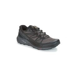 Buty do biegania Salomon SENSE RIDE. Czarne buty sportowe męskie marki Salomon, bez zapięcia, do biegania. Za 455,20 zł.