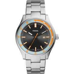 Zegarek Fossil Belmar. Czarne, analogowe zegarki męskie Picky Pica, ze stali. W wyprzedaży za 399,00 zł.