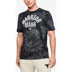 Under Armour Project Rock Aloha Camo Koszulka Czarny. Czarne podkoszulki męskie Under Armour, s, bez wzorów, z bawełny, z krótkim rękawem. Za 171,95 zł.