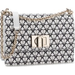 Torebka FURLA - 1927 1048454 B BAFK ACU Chalk/Nero/Perla. Białe torebki klasyczne damskie Furla, bez wzorów, ze skóry, wizytowe, bez dodatków. Za 1439,00 zł.