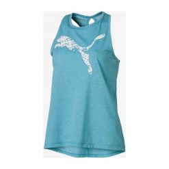 Puma Twist It Podkoszulek Niebieski. Niebieskie podkoszulki damskie Puma, xs, z nadrukiem, z bawełny, bez kołnierzyka, bez rękawów. Za 137,95 zł.