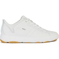 Geox Nebula Y Tenisówki Biały. Białe trampki męskie Geox, bez wzorów, ze skóry, bez zapięcia. Za 652,95 zł.