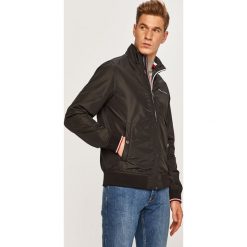 Tommy Hilfiger - Kurtka. Czarne płaszcze męskie TOMMY HILFIGER, s, bez wzorów, z poliesteru, krótkie, bez kaptura. W wyprzedaży za 549,90 zł.