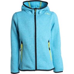 CMP GIRL JACKET FIX HOOD Kurtka z polaru ocean/anice. Niebieskie kurtki sportowe damskie CMP, z poliesteru. W wyprzedaży za 134,10 zł.