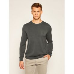 Sweter Marc O'Polo M27 5066 60398. Niebieskie swetry męskie Marc O'Polo, m, bez wzorów, klasyczne, polo, bez kaptura. Za 389,00 zł.