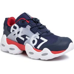 Sneakersy POLO RALPH LAUREN - Rlx Tech-Sk-Ath 809784405001 Nvy/Red/Wt. Niebieskie sneakersy męskie Polo Ralph Lauren, na co dzień, bez wzorów, ze skóry, bez zapięcia. W wyprzedaży za 499,00 zł.