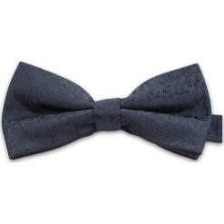 Granatowa Mucha Vernon - Zawiązana, Męska MUVRN0044. Niebieskie muszki męskie Vernon, w paski, eleganckie. Za 29,00 zł.