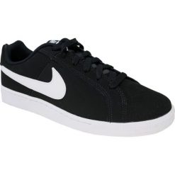 Nike Court Royale 819801-011 44,5 Czarne. Czarne buty sportowe męskie Nike, ze skóry, bez zapięcia, nike court. W wyprzedaży za 229,99 zł.
