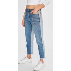 Answear - Jeansy Wiya for Answear. Niebieskie jeansy damskie marki ANSWEAR, s, z podwyższonym stanem. W wyprzedaży za 119,90 zł.