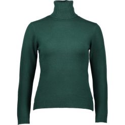 Sweter w kolorze zielonym. Zielone swetry damskie marki Cashmere & Jackets, s, bez wzorów, z kaszmiru, bez rękawów, bez kaptura. W wyprzedaży za 144,95 zł.