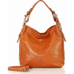 MARCO MAZZINI Elegancka torebka na ramię skóra savuage camel. Brązowe torebki klasyczne damskie MAZZINI, ze skóry, eleganckie. W wyprzedaży za 299,00 zł.