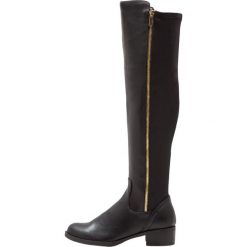Dorothy Perkins TALLY Muszkieterki black. Czarne kowbojki damskie Dorothy Perkins, z materiału. W wyprzedaży za 215,20 zł.