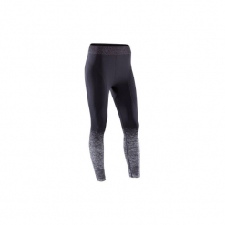 Legginsy do jogi YOGA 7/8 damskie. Czarne legginsy skórzane DOMYOS, xl. Za 64,99 zł.