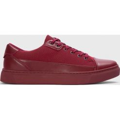 Kazar Studio - Tenisówki. Czerwone trampki męskie Kazar Studio, bez wzorów, z gumy, na sznurówki. Za 239,90 zł.