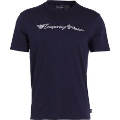 T-shirty męskie z nadrukiem: Emporio Armani LOGO Tshirt z nadrukiem blue navy
