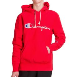 CHAMPION SWEATSHIRT REVERSE WEAVE > 212574-RS017. Bluzy męskie Champion, xxl, z haftami, z bawełny, klasyczne, z kapturem, bez rękawów. Za 419,99 zł.