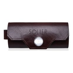 Skórzane etui na klucze SOLIER BORDO. Etui męskie Solier, ze skóry. Za 34,90 zł.