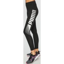 Puma - Legginsy. Czarne legginsy damskie Puma, s, z nadrukiem, z elastanu. Za 139,90 zł.