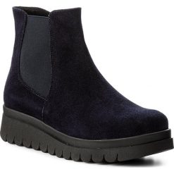 Botki SERGIO BARDI - Albareto FW127274617CS 807. Niebieskie botki damskie skórzane marki Sergio Bardi. W wyprzedaży za 219,00 zł.