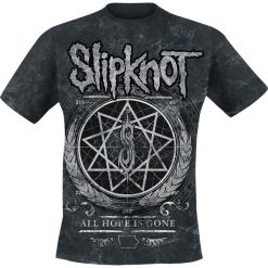 Slipknot Blurry Allover T-Shirt czarny. Czarne t-shirty męskie marki Slipknot, s, z nadrukiem, z dekoltem na plecach. Za 99,90 zł.