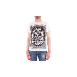 T-shirty z krótkim rękawem Paciotti 4us TA1211. Białe t-shirty męskie Paciotti 4us, xl, bez wzorów, bez kołnierzyka, krótkie. Za 252,65 zł.