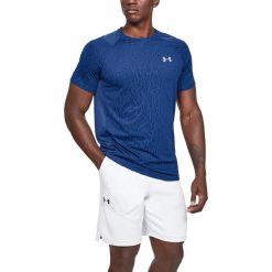 Under Armour MK-1 Koszulka Niebieski. Niebieskie podkoszulki męskie Under Armour, xl, bez wzorów, z elastanu, z krótkim rękawem. Za 188,95 zł.