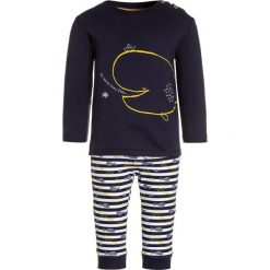 Chinosy chłopięce: Absorba ENSEMBLE LONG PIED DANS LEAU BABY SET Spodnie materiałowe marine