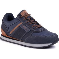 Sneakersy LANETTI - MP07-81087-08 Cobalt Blue. Niebieskie sneakersy męskie Lanetti, bez zapięcia. Za 119,99 zł.