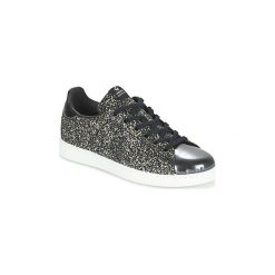 Buty Victoria DEPORTIVO BASKET GLITTER. Czarne trampki i tenisówki damskie Victoria, bez wzorów, bez zapięcia. Za 299,00 zł.